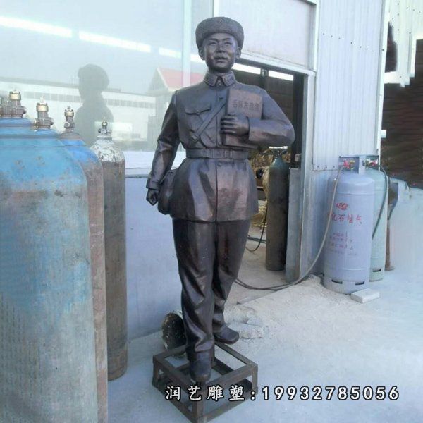 铜雕雷锋雕塑