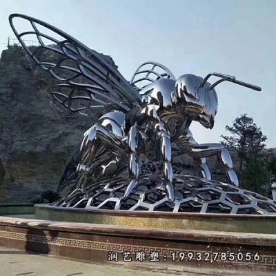不锈钢广场蚂蚁雕塑